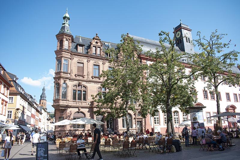 heidelberg altstadt markt