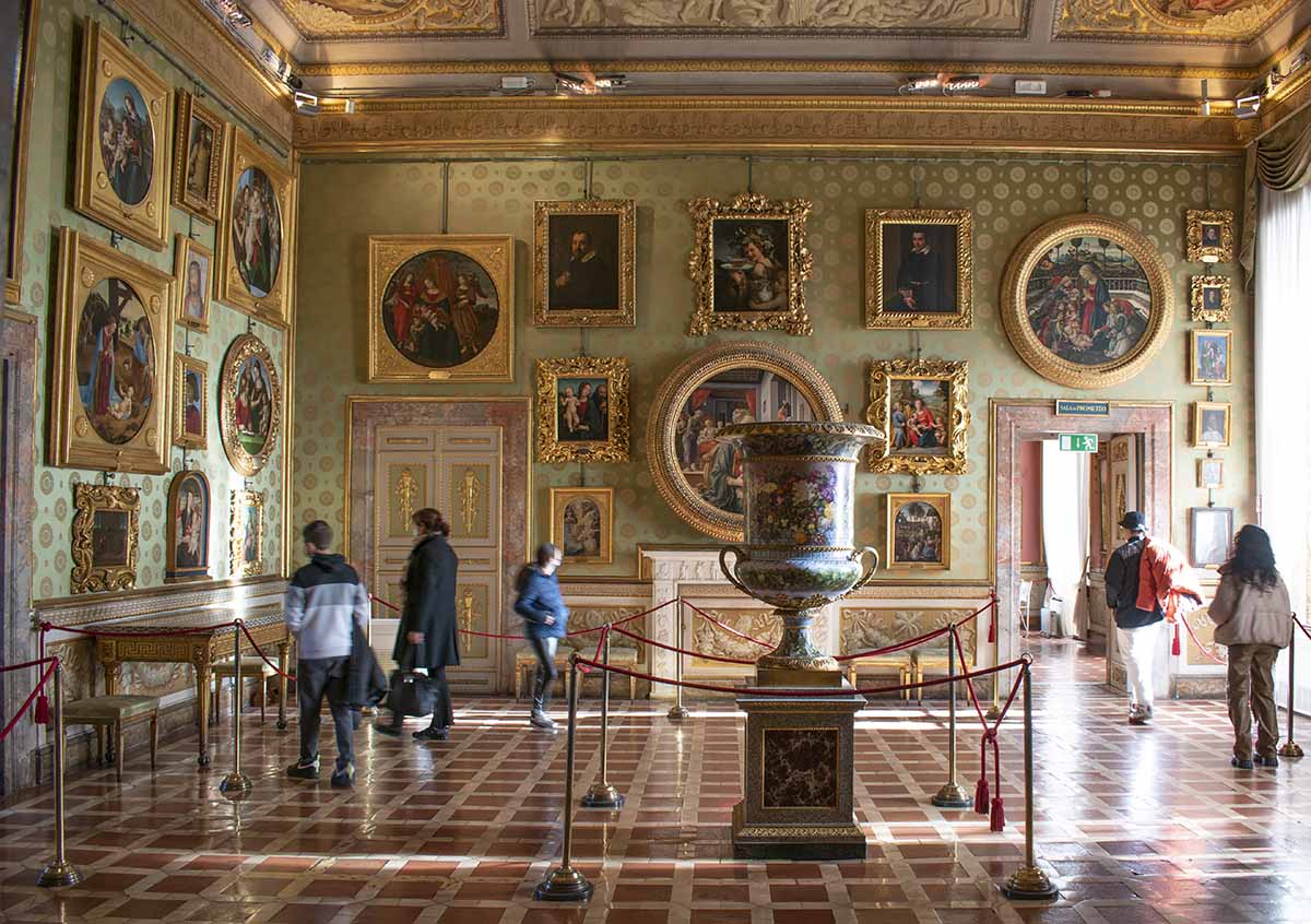 Palazzo Pitti e le sale interne