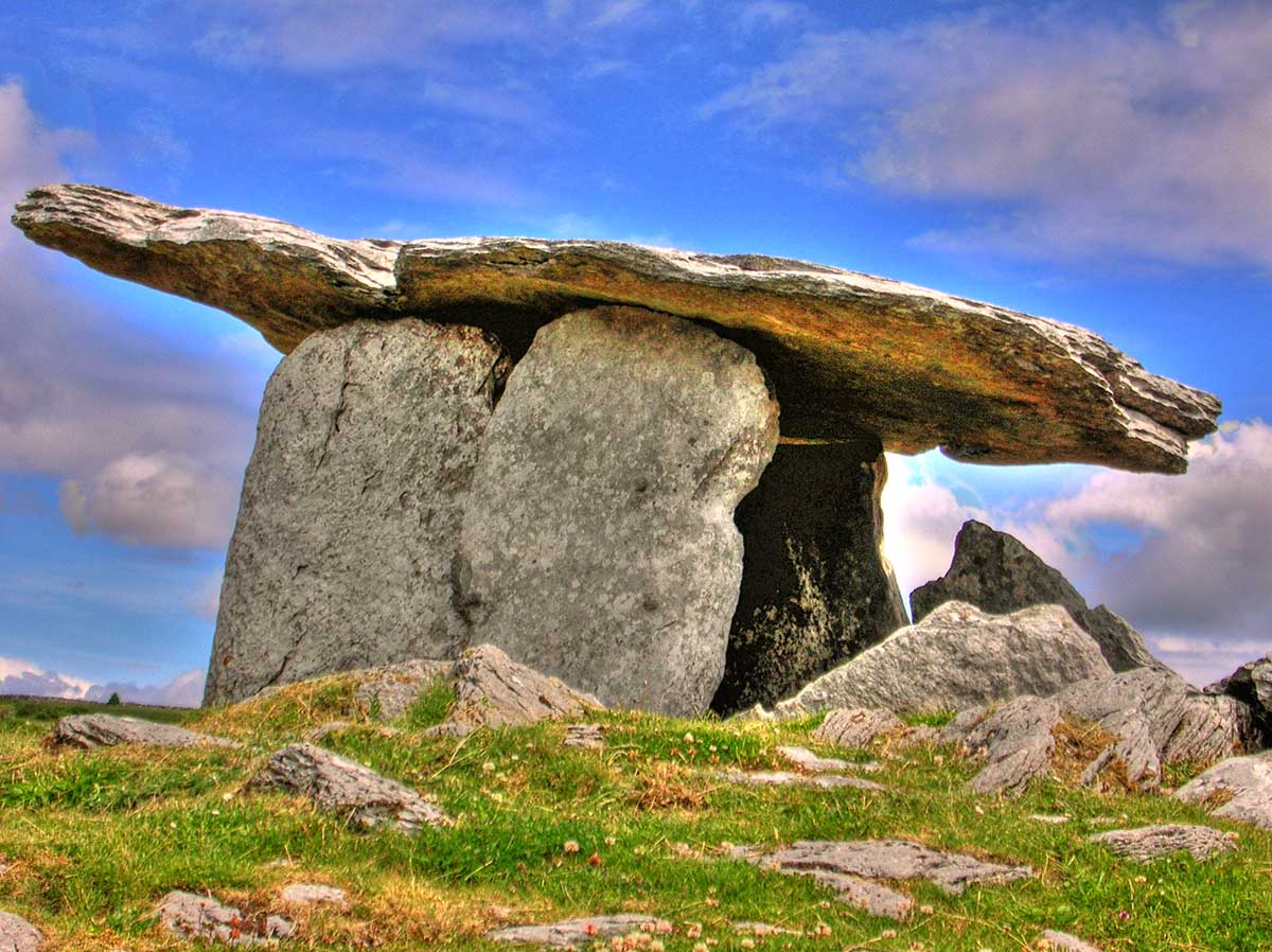  burren national park dolmen