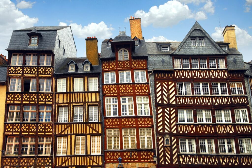 Rennes case medioevali
